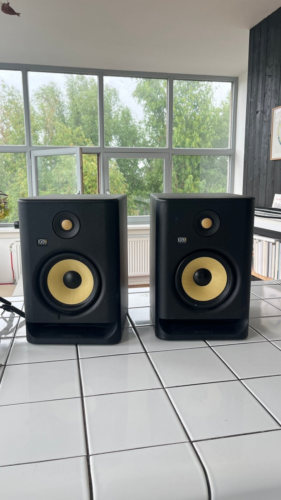 KRK Rokit 7 G4 Set, Zo goed als nieuw, 120 watt of meer, Front, Rear of Stereo speakers, Ophalen