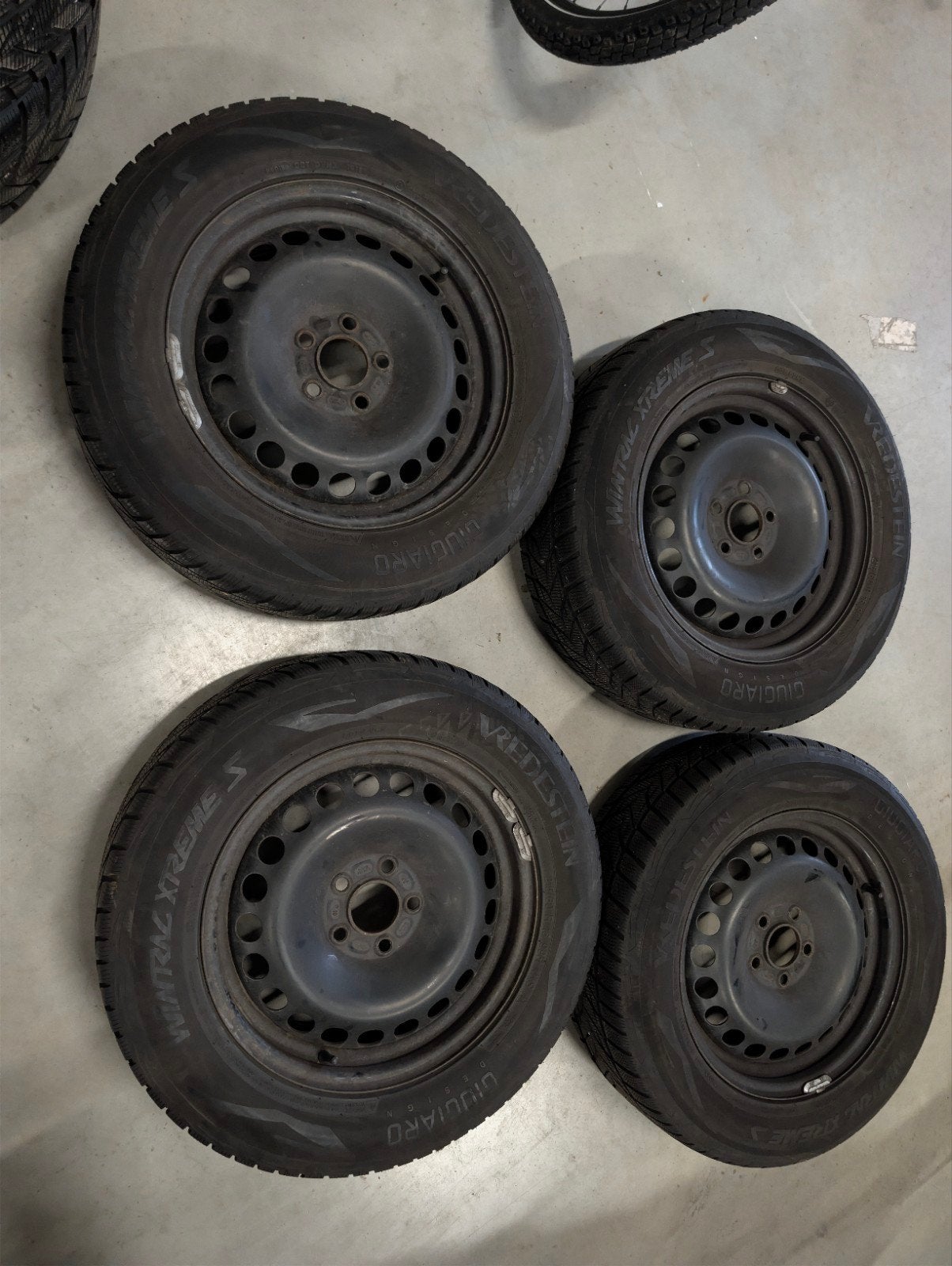 Ford 5x108 215/65R16 Vredestein Wintrac Xtreme, Ophalen, 16 inch, Banden en Velgen, Winterbanden