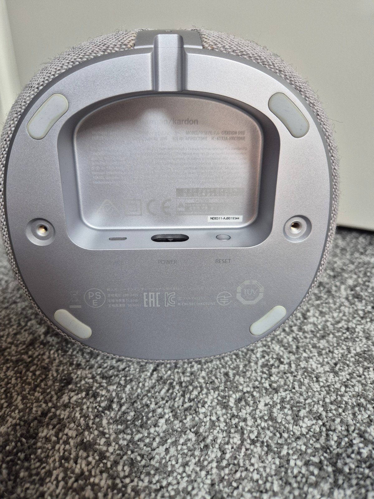 Harman Kardon Citation One Smart Speaker - Grijs, Audio, Tv en Foto, Luidsprekers, Overige merken, Overige typen, Ophalen of Verzenden
