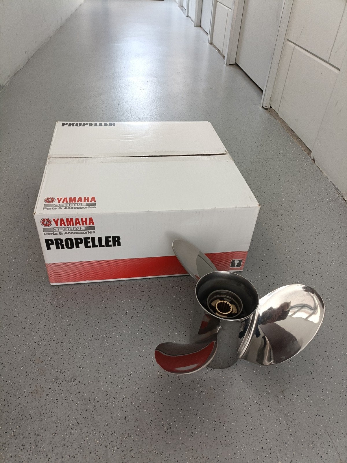 Yamaha Talon SS Propeller 13 1/8 x 24 - Zo goed als nieuw, Ophalen of Verzenden, Zo goed als nieuw, Motor en Techniek, Motorboot