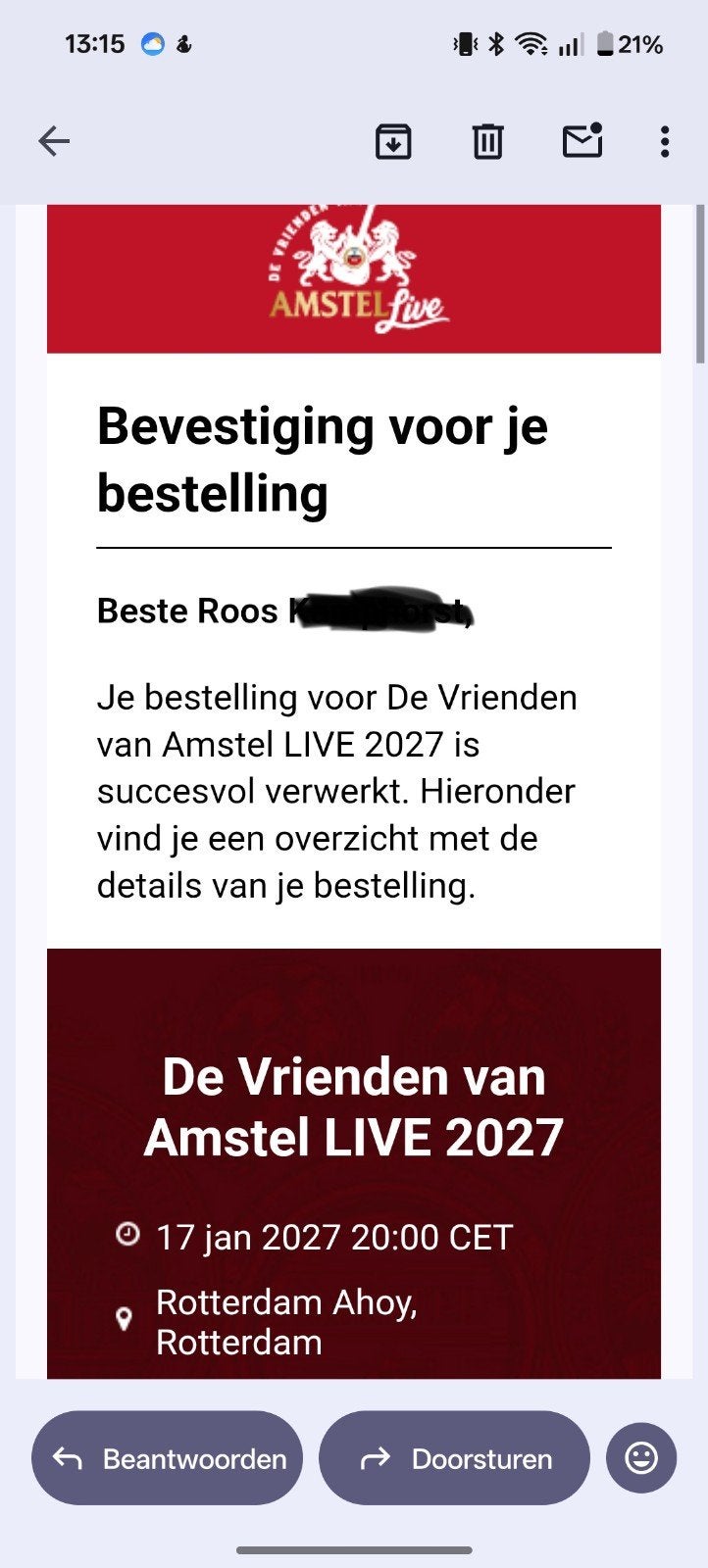 Vrienden van Amstel Live tickets!, Tickets en Kaartjes, Drie personen of meer