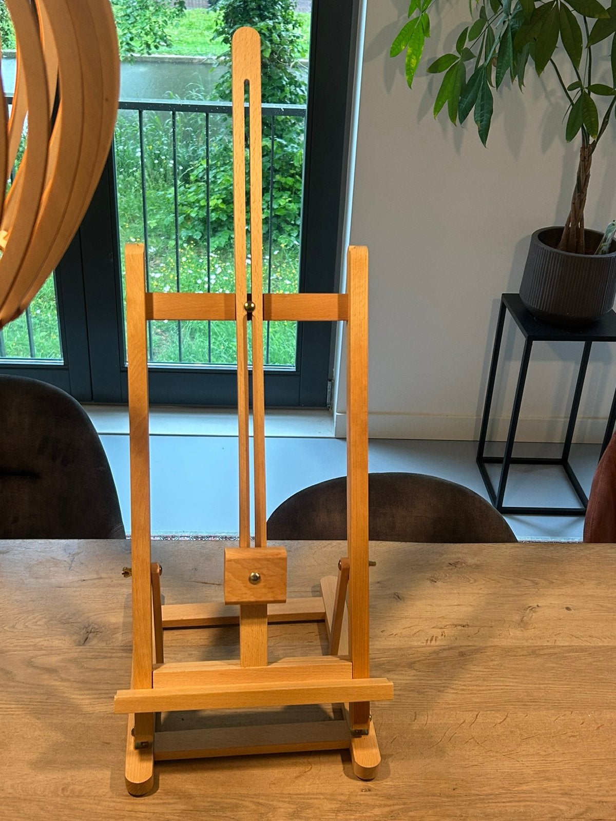 Schilderezel/ tafelzel tot 61 cm canvas, Ophalen, Zo goed als nieuw, Ezel