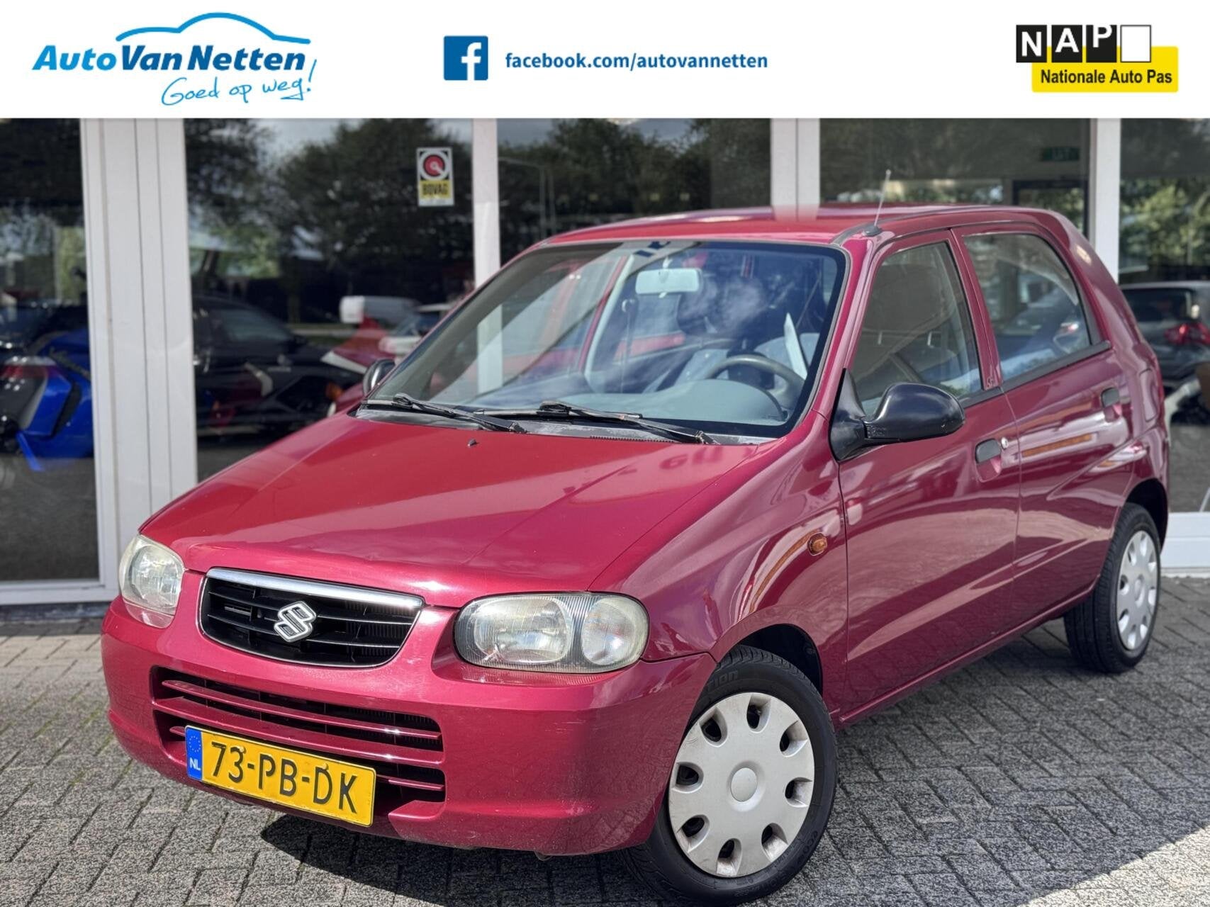 Suzuki Alto 1.1 GLX Jubilée 2,Stuurbekrachtiging,Elek pakke, Voorwielaandrijving, Stof, 4 cilinders, Origineel Nederlands