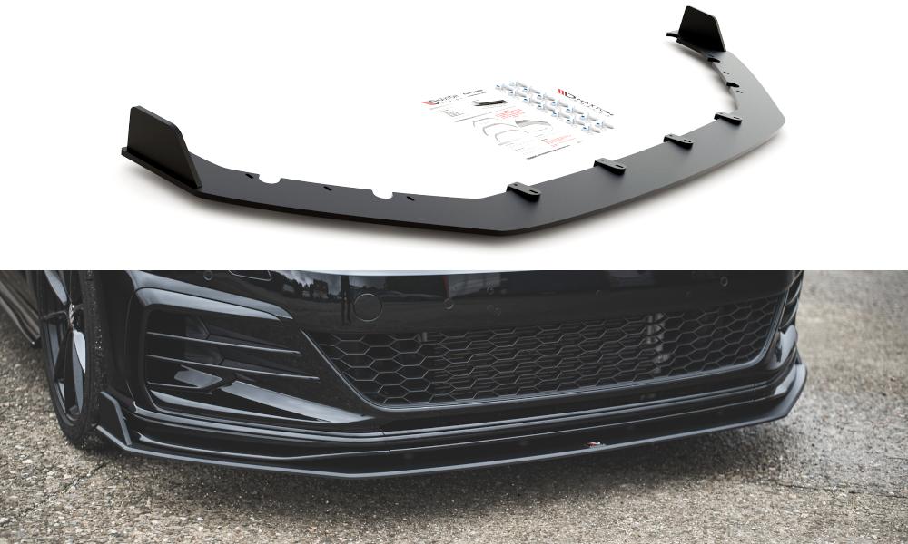 Voorlip skirt achterlip splitter diffuser Golf 7 GTI TCR 19+, Ophalen of Verzenden