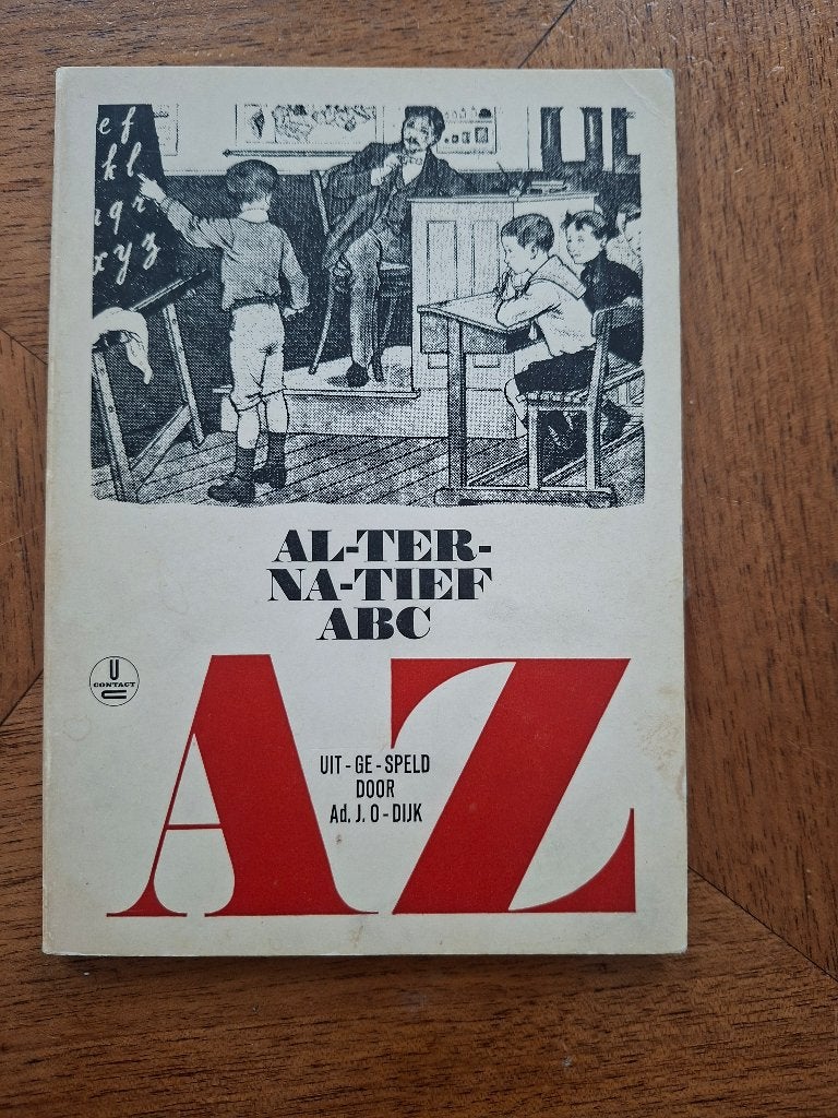 Alternatief ABC uit 1970, Ophalen of Verzenden, Zo goed als nieuw
