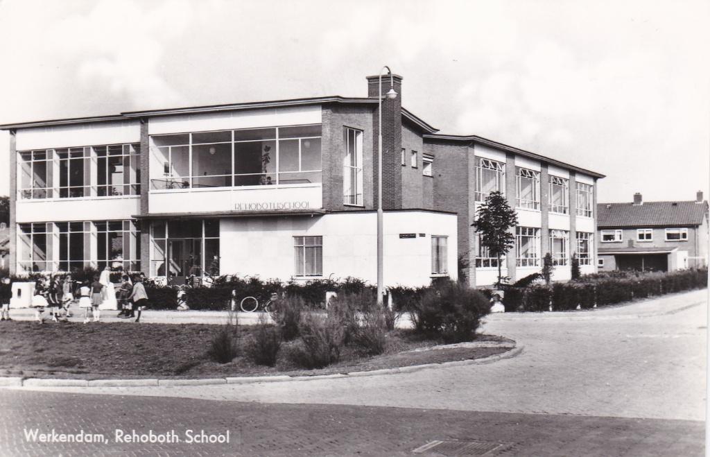 GA1406 Werkendam Rehoboth School 1965 W Visser Werkendam, Verzenden, 1960 tot 1980, Ongelopen, Noord-Brabant