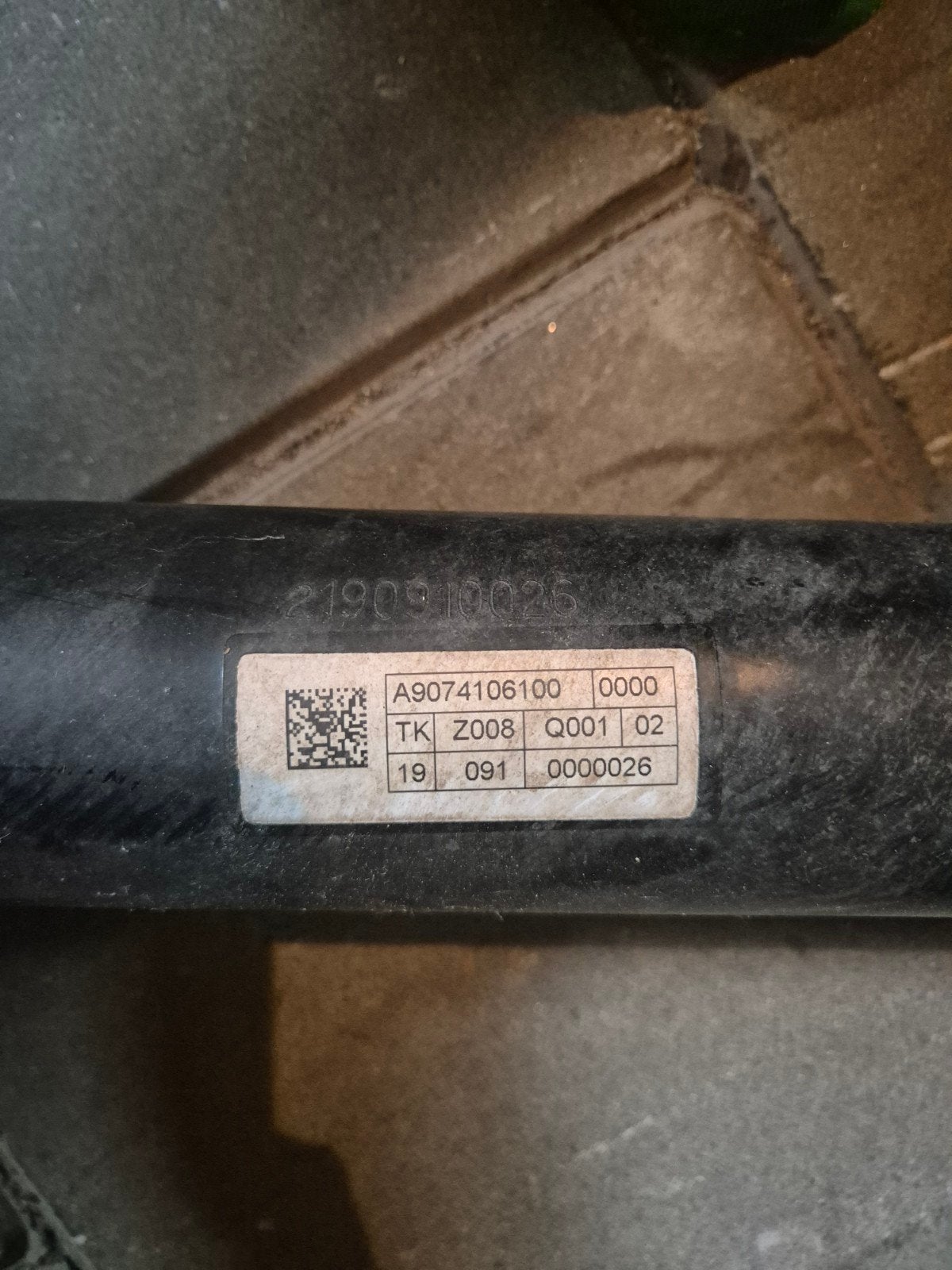 Mercedes-Benz A9074106100 Aandrijfas, Ophalen of Verzenden