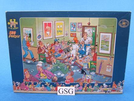 De tandarts 500 st nr. 1515-03, Ophalen, 500 t/m 1500 stukjes, Gebruikt, Legpuzzel