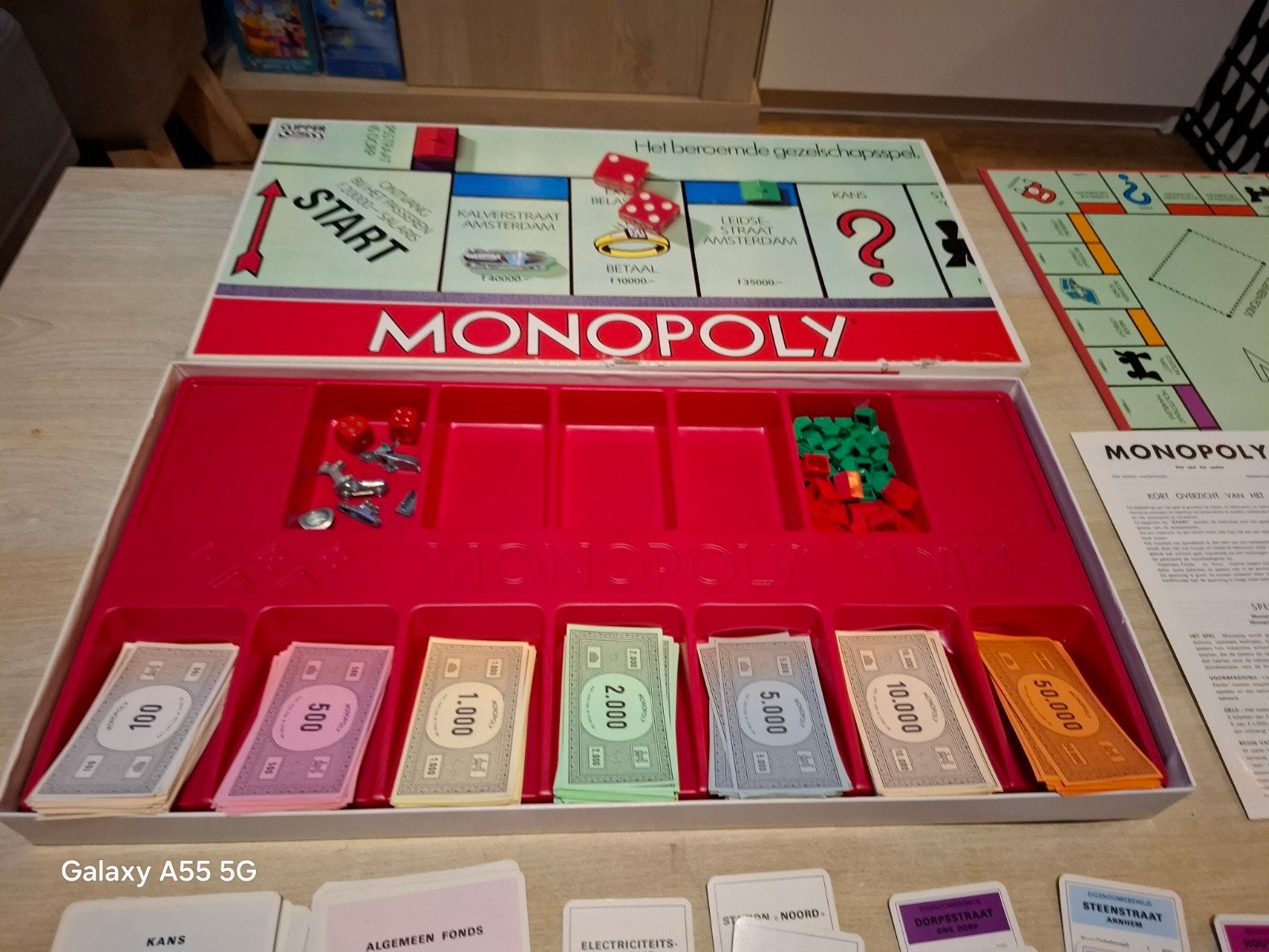 Monopoly Bordspel - Klassieke Editie, Hobby en Vrije tijd, Gezelschapsspellen | Bordspellen, Gebruikt, Vijf spelers of meer, Ophalen of Verzenden