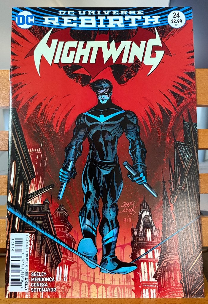 Nightwing (2016) #24 Casey Jones variant (DC Comics), Eén comic, Amerika, Nieuw, Ophalen of Verzenden