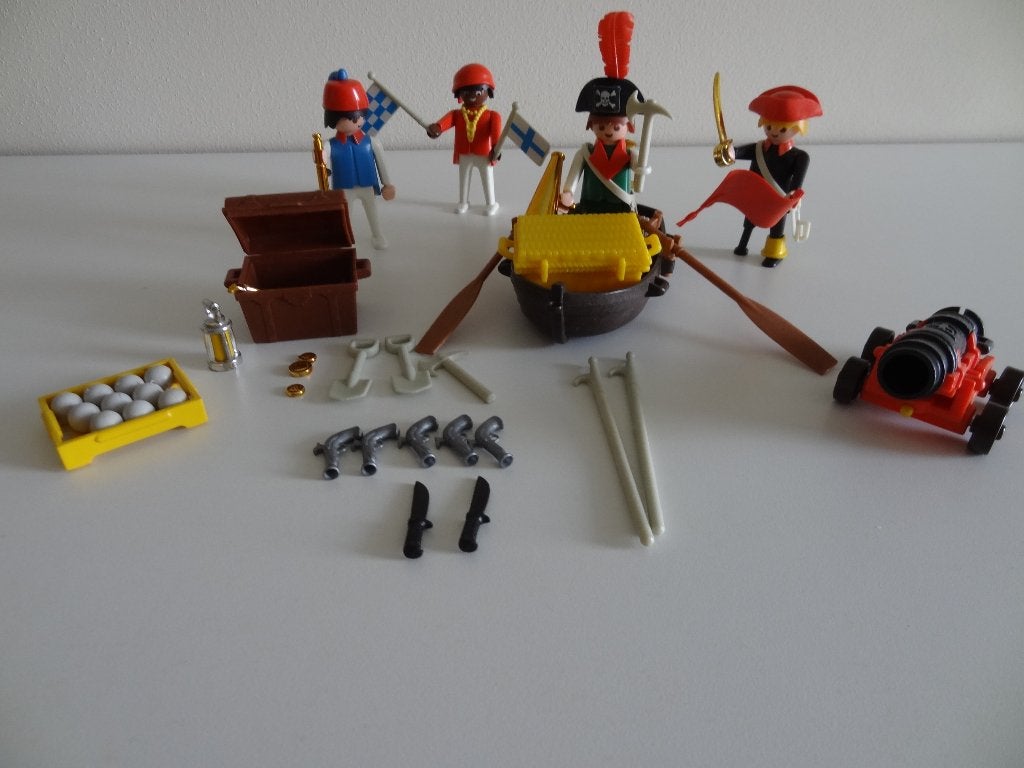 Vintage Playmobil Piraten, Ophalen, Gebruikt, Boot/Schip