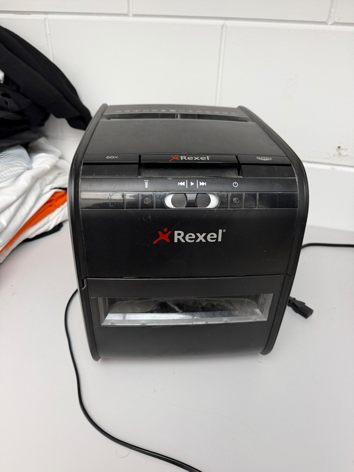 Rexel Auto+ 60X Papiervernietiger, Ophalen of Verzenden, Gebruikt
