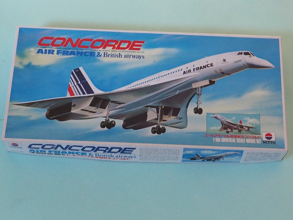 Concorde 1/100 Nitto, Overige merken, Nieuw, Ophalen of Verzenden, Groter dan 1:72