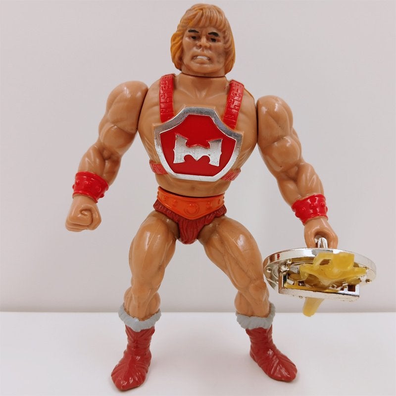 MOTU Thunder Punch He-Man Mattel 1984, Kinderen en Baby's, Speelgoed | Actiefiguren, Ophalen of Verzenden, Gebruikt