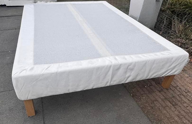 IKEA Lyngör matrasbodem 140x200, Ophalen, Wit, Tweepersoons, 140 cm