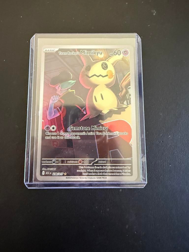 Team Rocket’s Mimikyu, Ophalen of Verzenden, Zo goed als nieuw