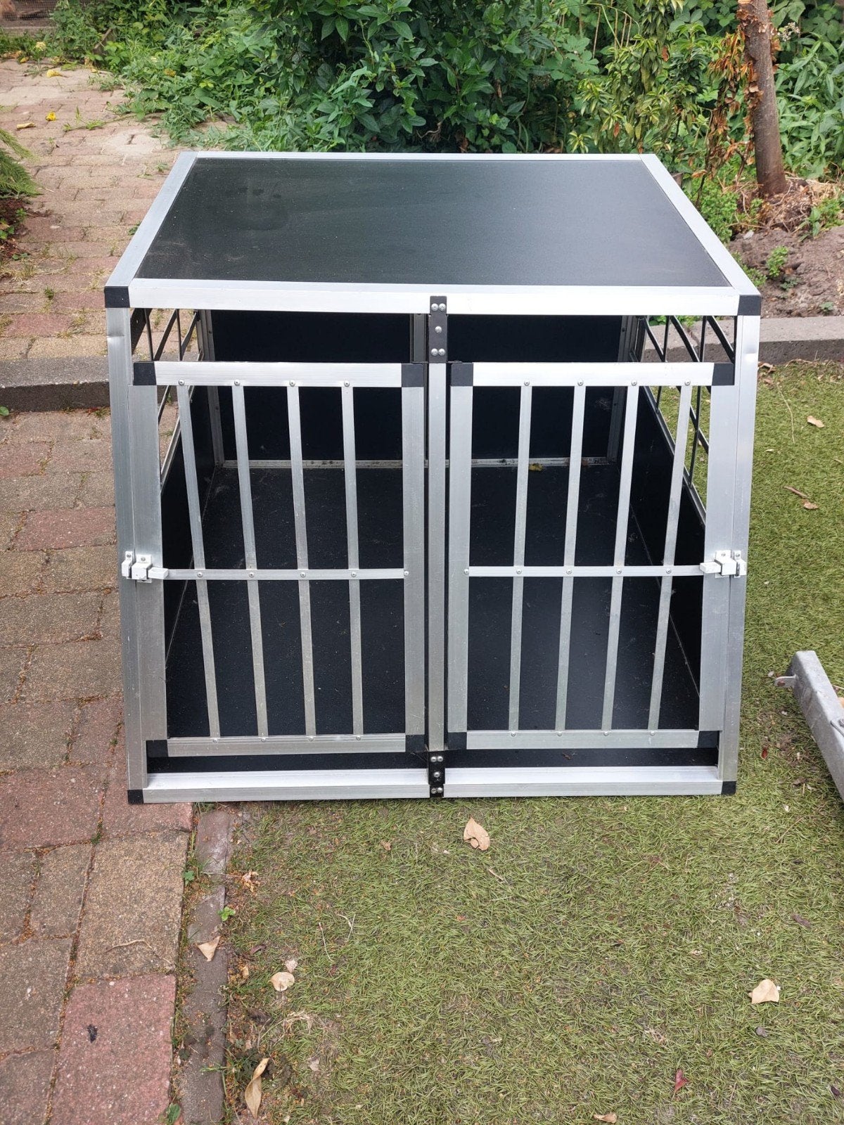 Honden auto bench transportbox maat XXL, Ophalen, Hondenkennel, Gebruikt, 65 tot 100 cm