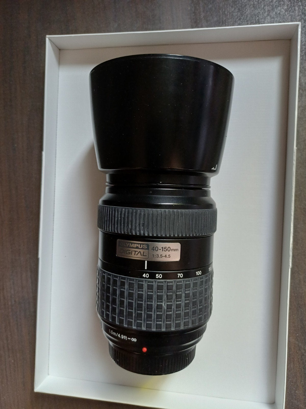 Olympus Zuiko Digital telelens 40-150 mm 1:3.5-4.5, Audio, Tv en Foto, Fotografie | Lenzen en Objectieven, Inclusief filter, Gebruikt