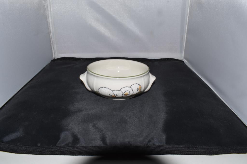 Soepkoppen Schaapjes servies, Info@detagrijn.com, Overige materialen, Overige typen, Nieuw