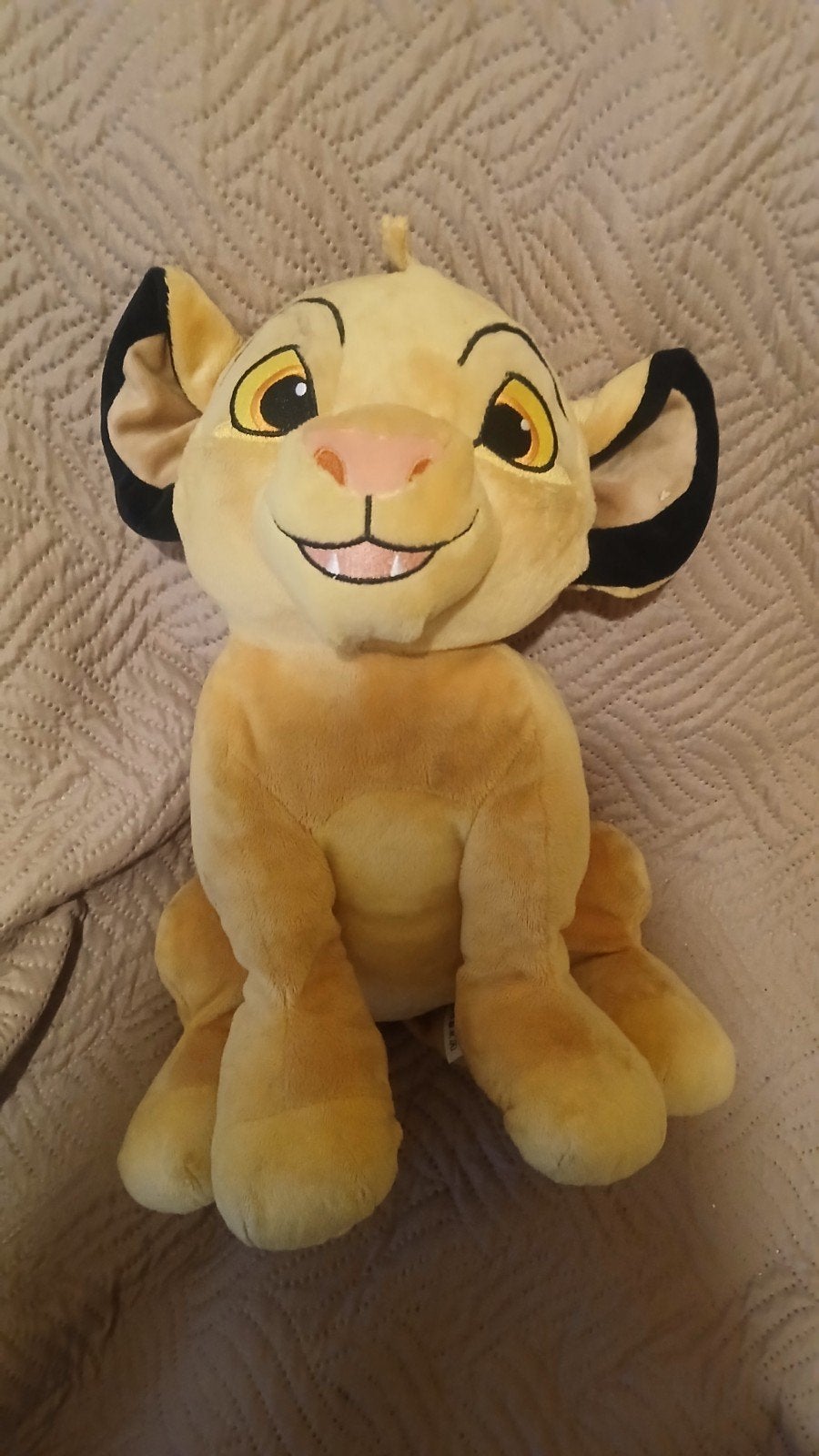 Disney simba knuffelbeer., Ophalen of Verzenden, Zo goed als nieuw, Overige typen