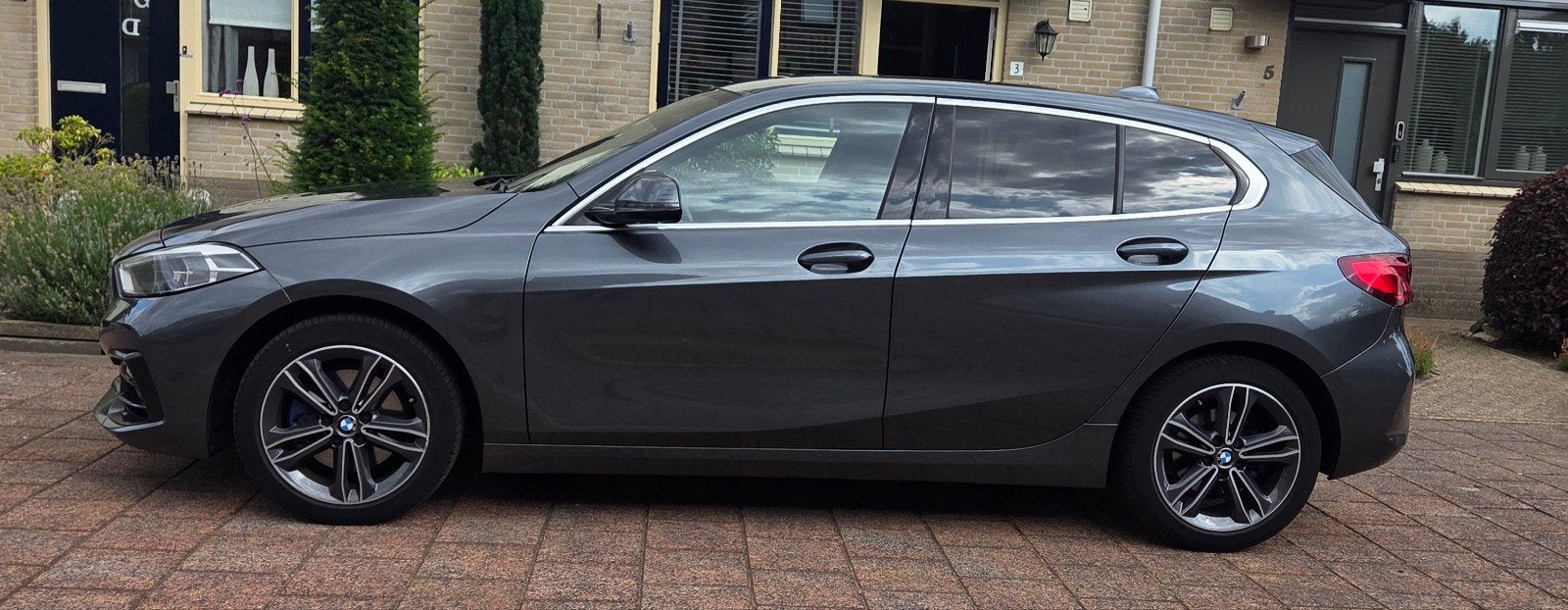 BMW 1-Serie 118i Serie F40 – Dealer onderhouden, Leder en Stof, Origineel Nederlands, Particulier, Zilver of Grijs