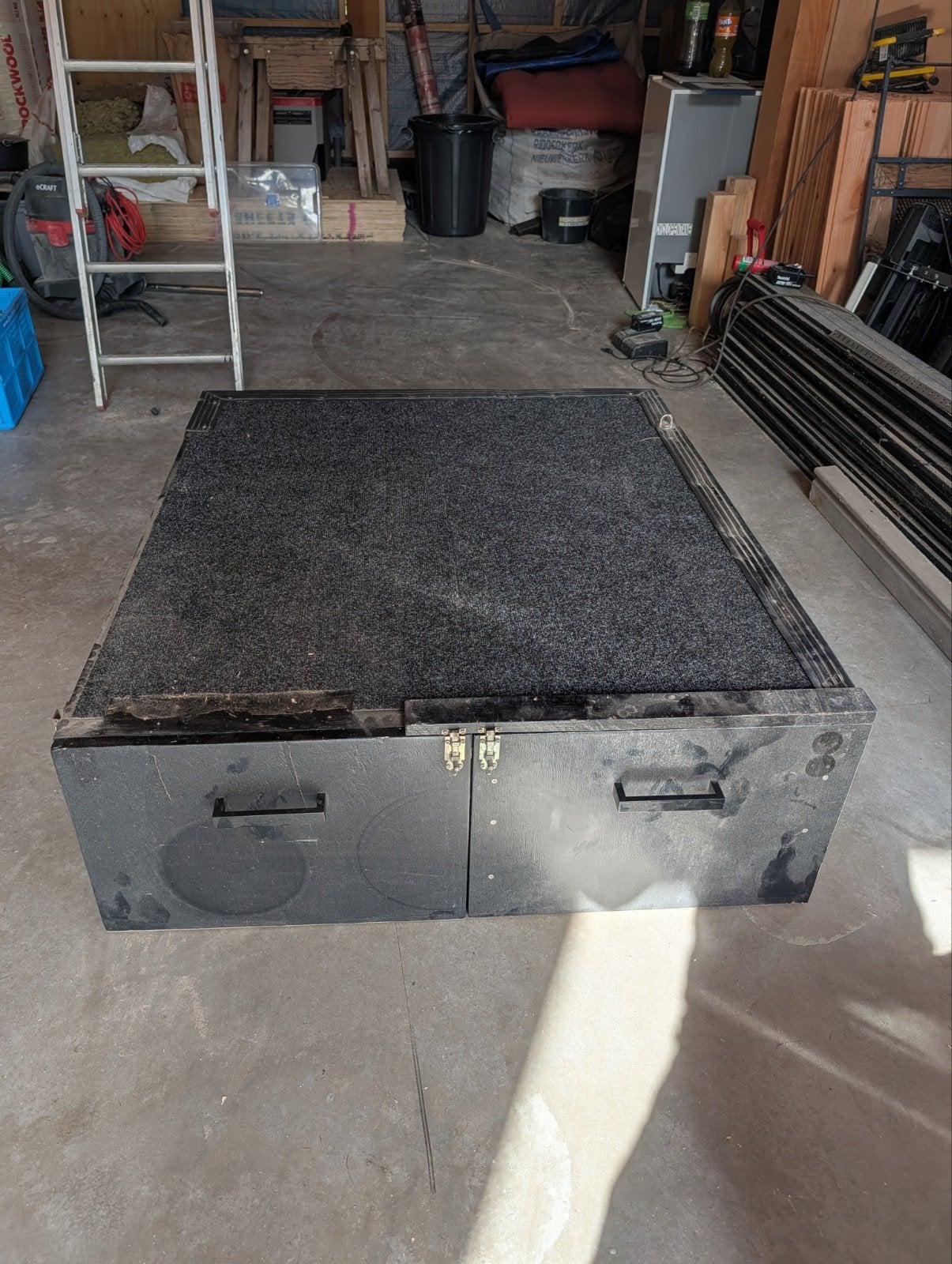 ladesysteem voor Landrover discovery 2 of andere wagens, Ophalen