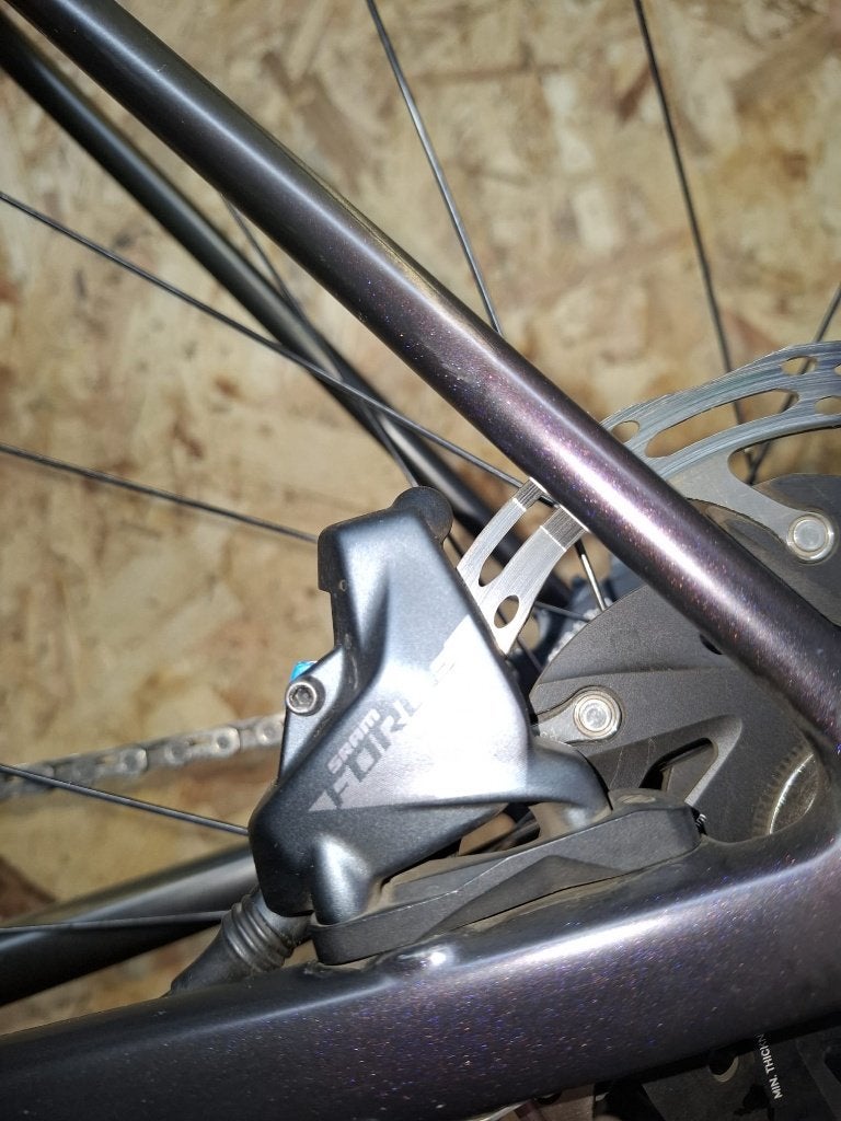 scram force AXS schijfrem klauwen, Fietsen en Brommers, Fietsonderdelen, Ophalen of Verzenden, Zo goed als nieuw, Racefiets, Remmen