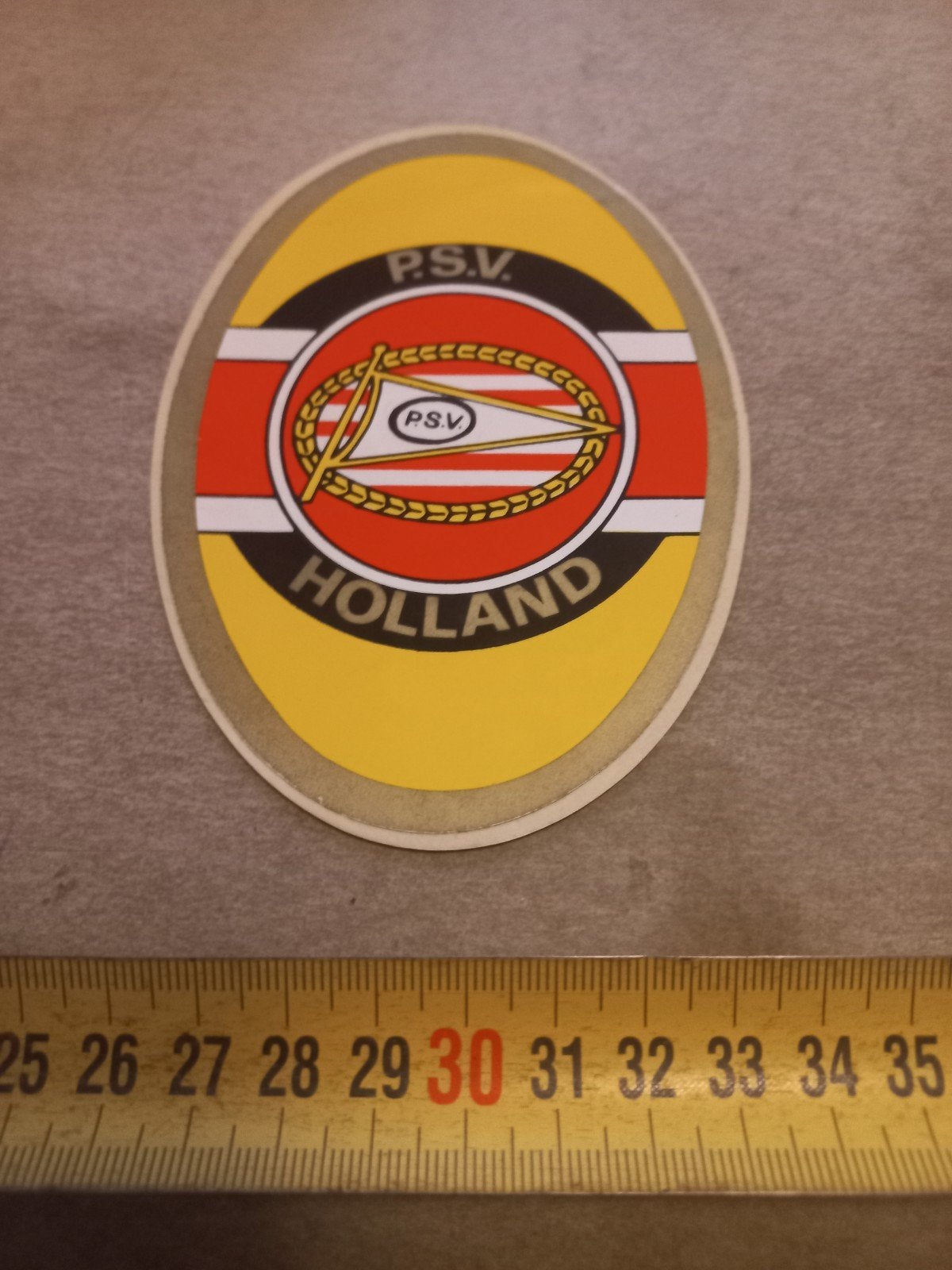Vintage PSV Holland sticker, Ophalen of Verzenden