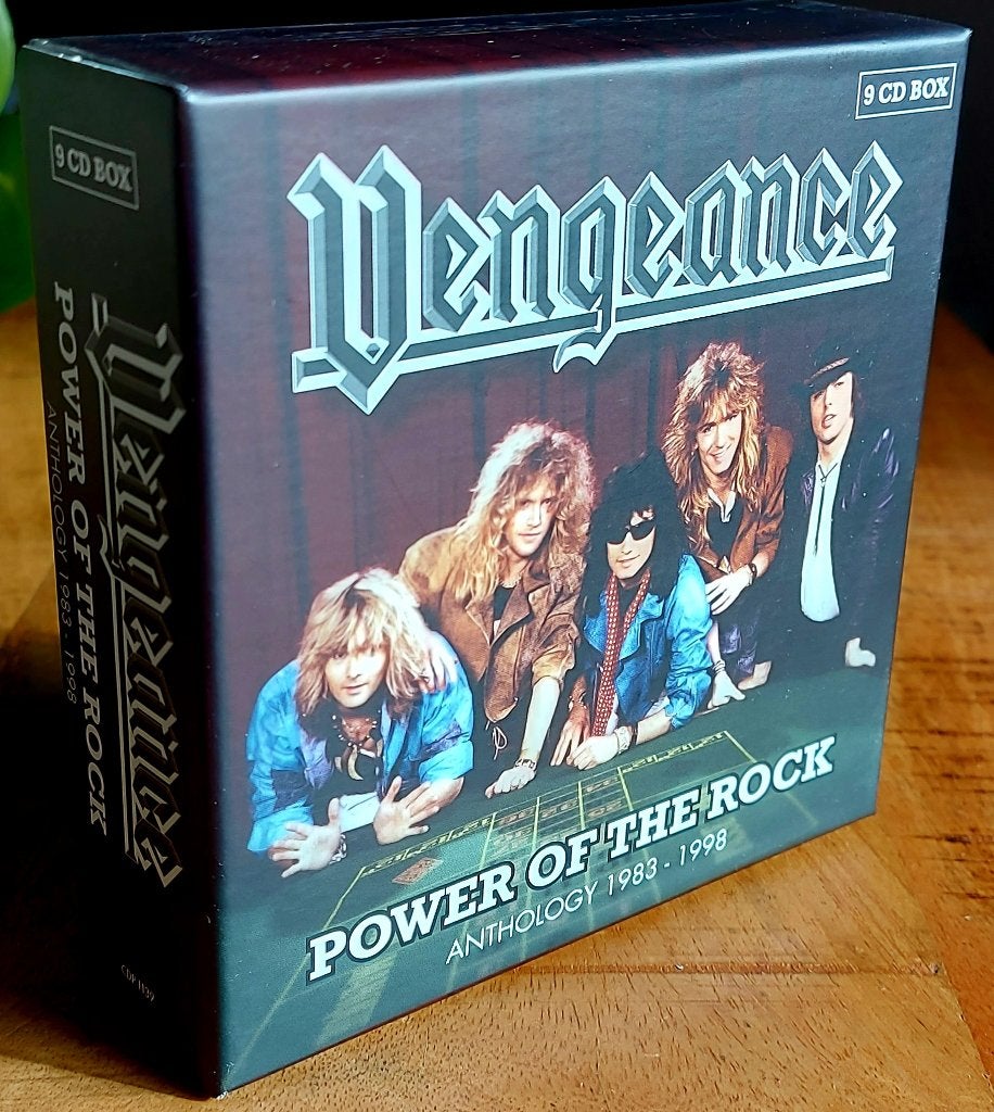 Vengeance - Power Of The Rock Anthology 1983-1998 (9-CD), Boxset, Zo goed als nieuw, Hardrock, Speciale editie