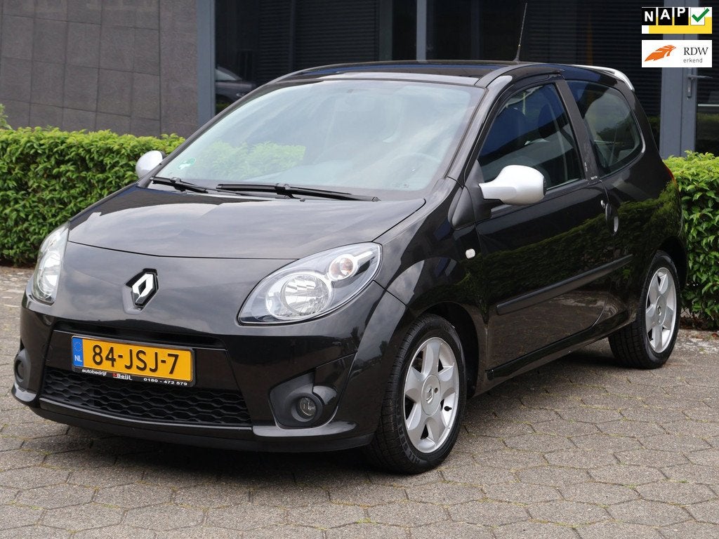Renault Twingo 1.2-16V Night & Day|Pano|Airco|NAP|2e Eigenaa, Gebruikt, Zwart, Origineel Nederlands, Bedrijf