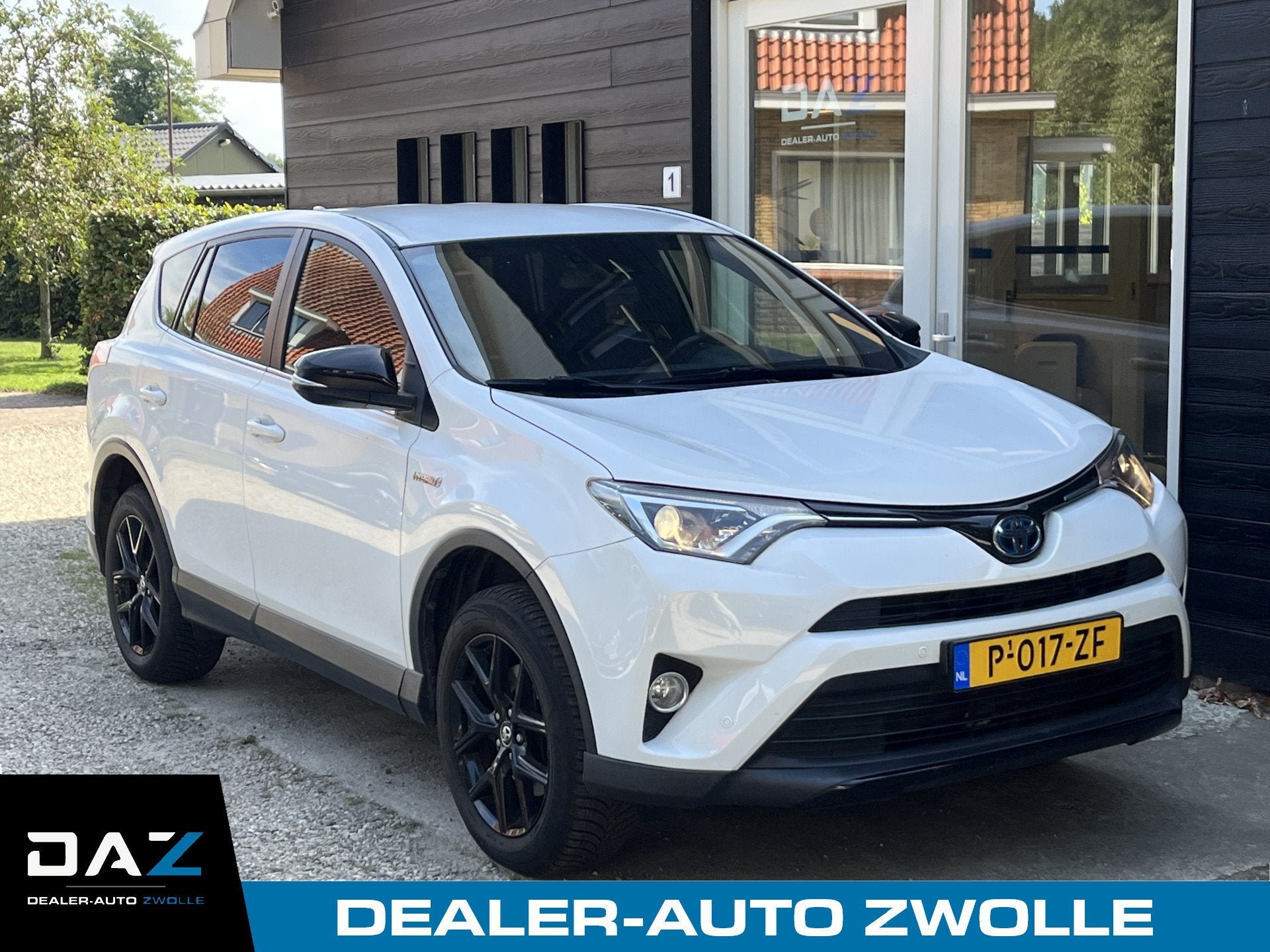 Toyota RAV4 2.5 Hybrid AWD Energy Aut/Ecc/Navi/Trekhaak, Automaat, Stof, Gebruikt, 1650 kg