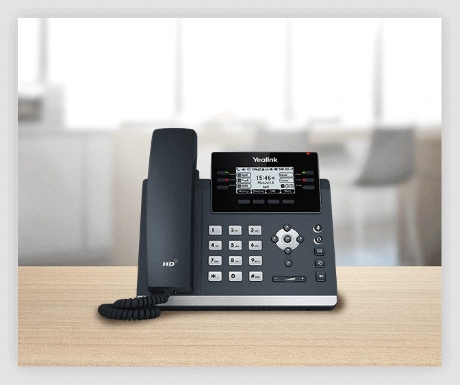 Yealink SIP-T42U VoIP telefoon opvolger T41S en T42S, Ophalen of Verzenden, Zo goed als nieuw, Support@yealink.com, Yealink