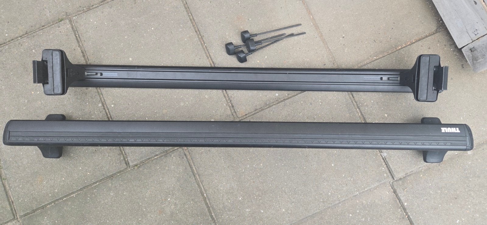 universele Thule dakdragers, Auto diversen, Dakdragers, Ophalen, Zo goed als nieuw