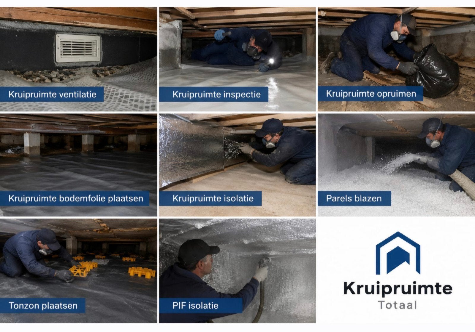 kruipruimte specialist, Ophalen of Verzenden