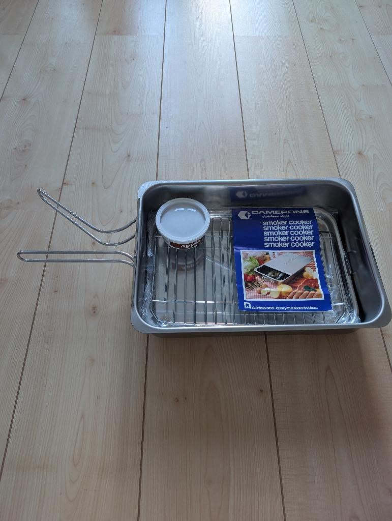 Camerons RVS Rookoven / Smoker Cooker – NIEUW (38 x 28 cm), Huis en Inrichting, Ophalen, Nieuw