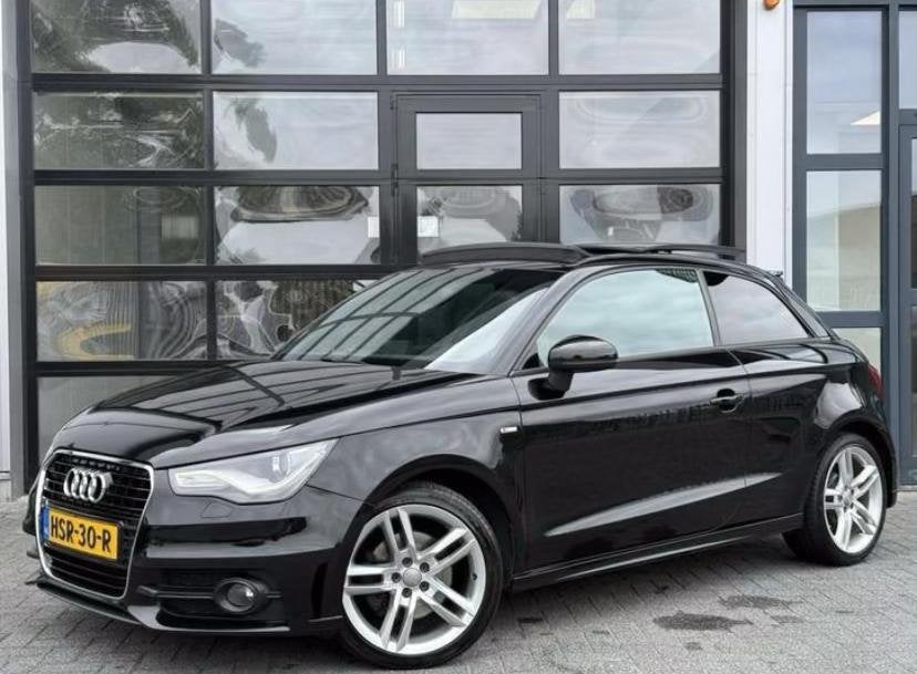 Audi A1 1.4 TFSI Pro Line S | S-Tronic AUTOMAAT/S-LINE /PANO, Auto's, Euro 5, A1, Zwart, 4 cilinders