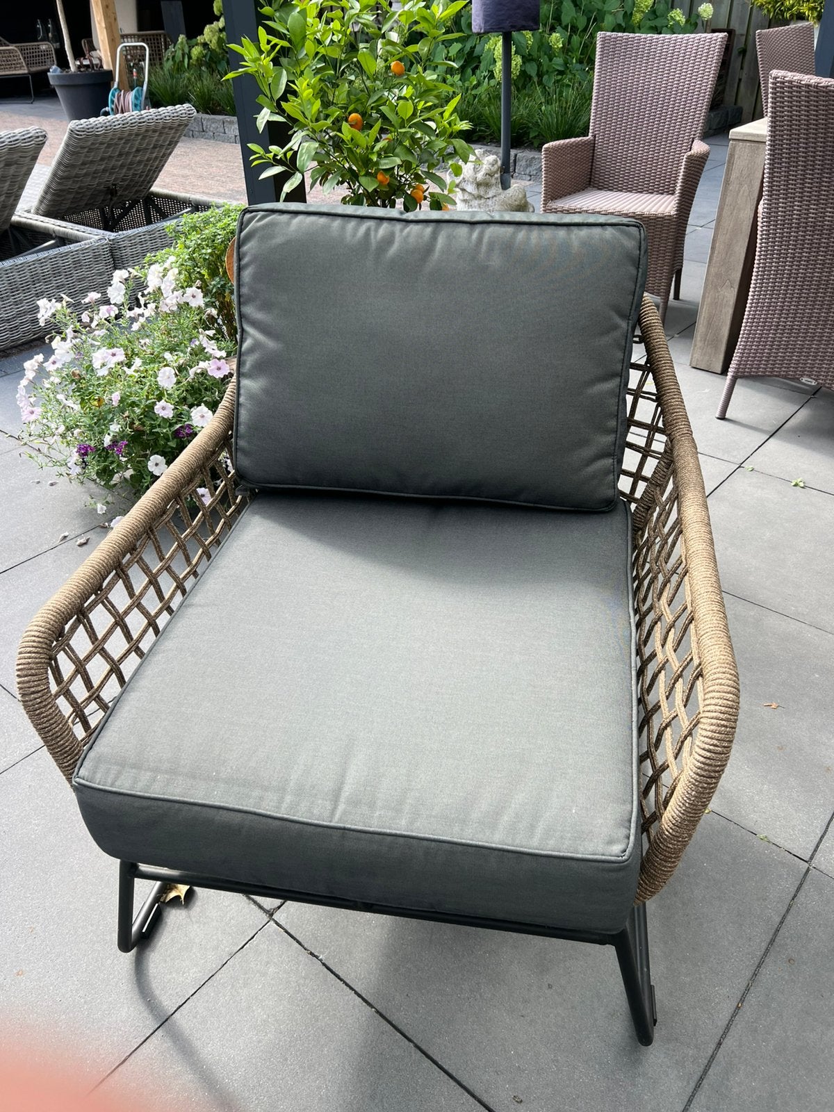 lounge kussens B7 Club Collection (2x) zonder stoelen, Tuin en Terras, Ophalen, Zo goed als nieuw, Wicker