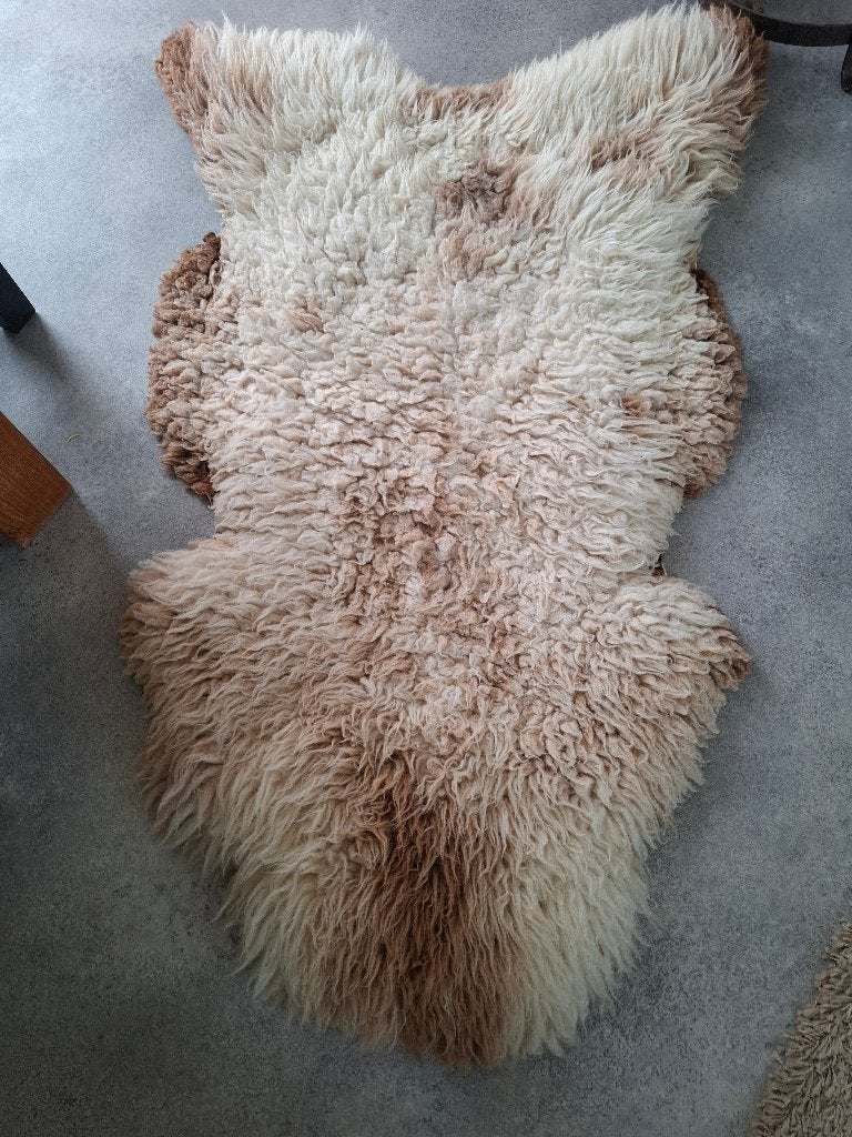 Schapenvacht, Ophalen, 130 cm, Handgemaakt, 80 cm