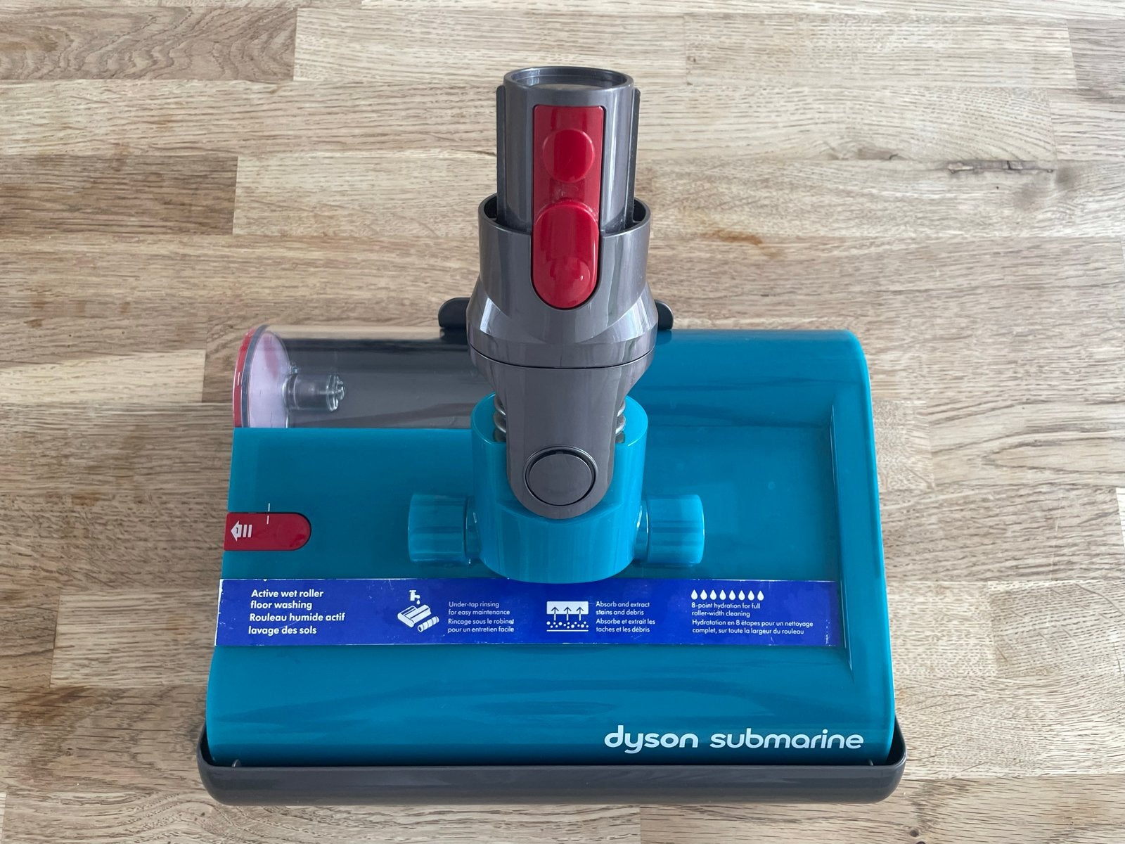 Dyson Submarine Dweilzuigmond -, Witgoed en Apparatuur, Stofzuigers, Zo goed als nieuw, Vloerreiniger, Dyson, Dweilfunctie, Reservoir