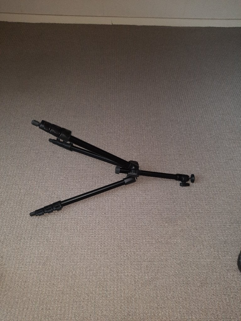 Manfrotto camera statief, Audio, Tv en Foto, Fotografie | Statieven en Balhoofden, Ophalen, Gebruikt, Driepoot, Manfrotto