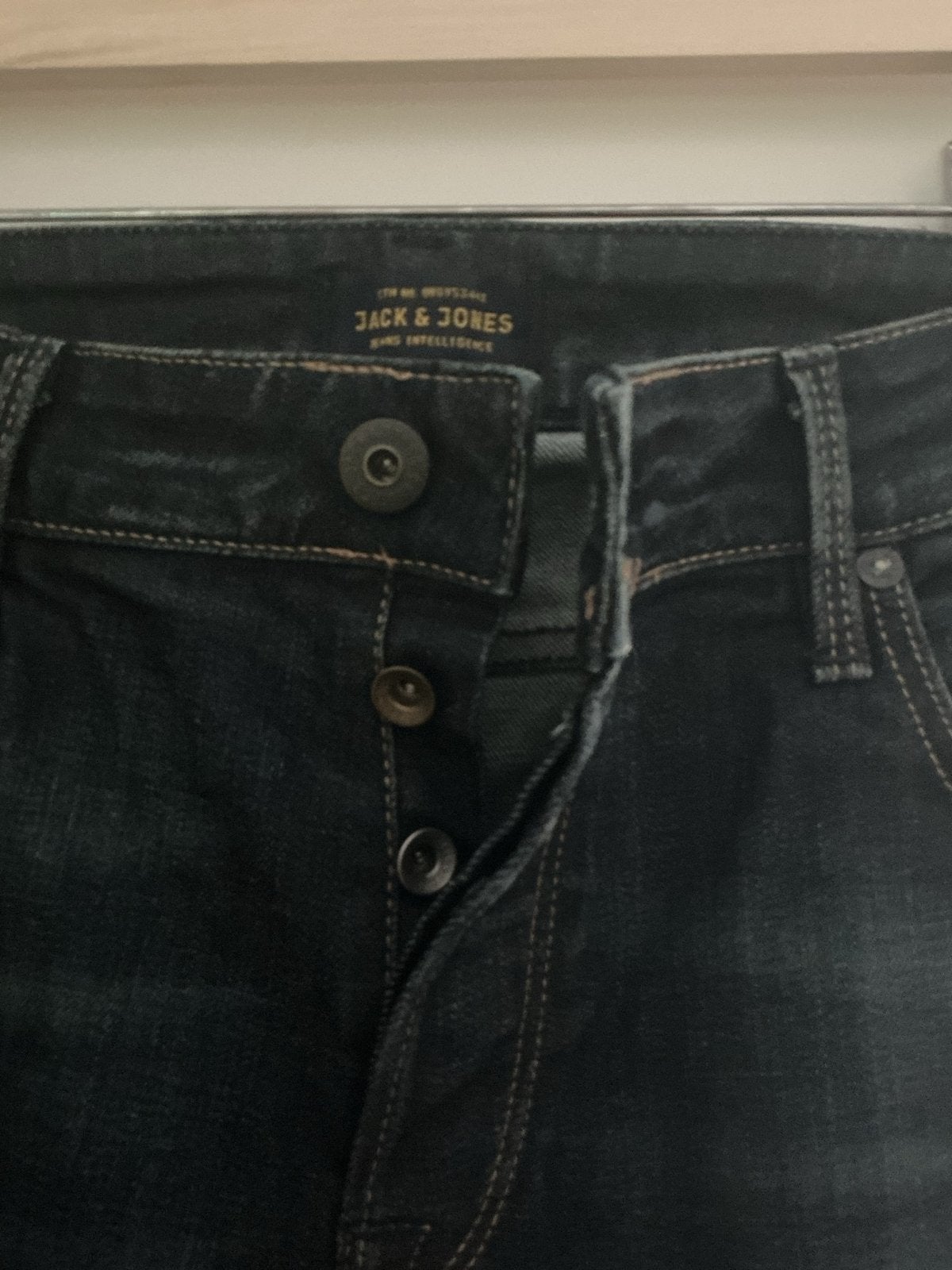 Jack & Jones Slim Fit/Tim spijkerbroek - Maat 34/32, Ophalen of Verzenden, Gedragen, Blauw, W33 - W34 (confectie 48/50)