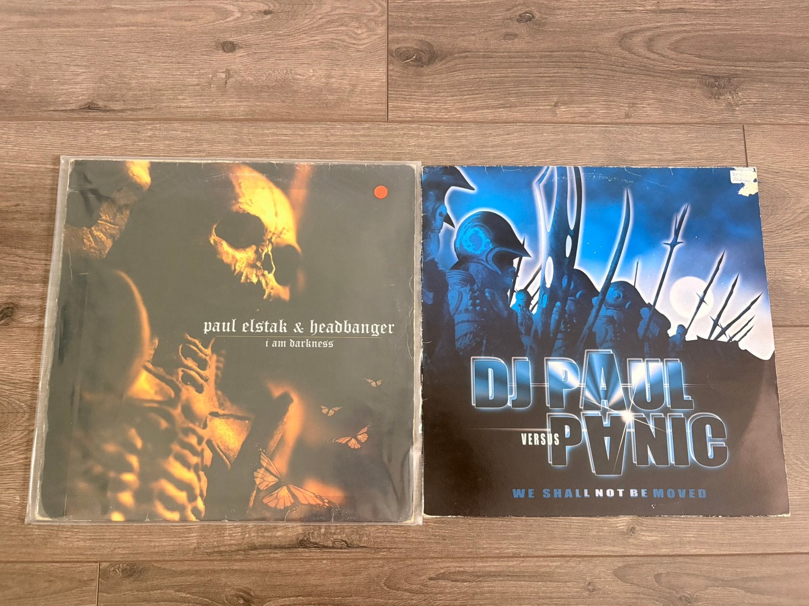 2x Dj Paul & Headbanger + Dj Paul & Panic Darkness, Cd's en Dvd's, Vinyl | Dance en House, Ophalen of Verzenden, Gebruikt, 12 inch