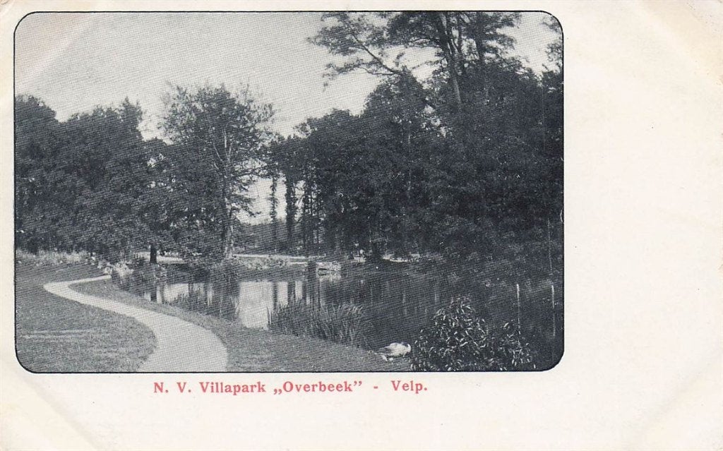 702-134-017 Villapark Overbeek Velp, Verzenden, Voor 1920, Gelderland