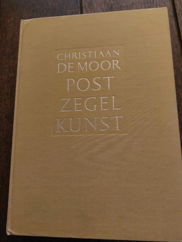 Christiaan de Moor - POSTZEGELKUNST, Ophalen of Verzenden, Gelezen, Overige onderwerpen