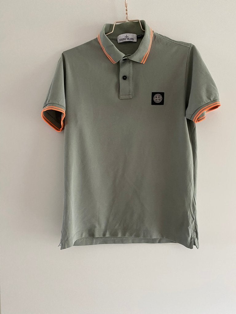 Stone Island polo in maat M, Maat 48/50 (M), Ophalen of Verzenden, Groen, Stone Island