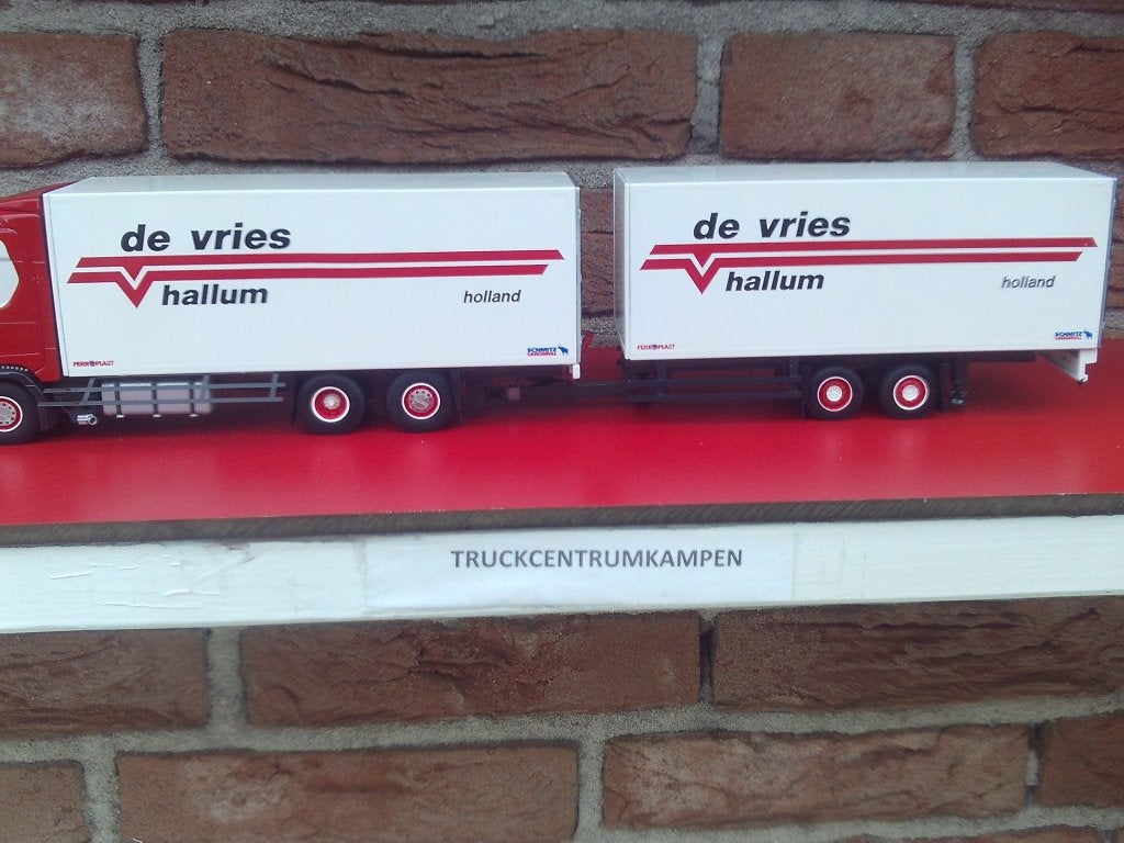 WSI  Scania  R  Highline  van  De  Vries - Hallum., Ophalen of Verzenden, Nieuw, Bus of Vrachtwagen, Wsi