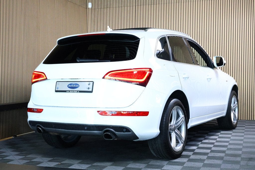 Audi Q5 2.0 TFSI Quattro S-Line PANODAK NAVI AUTOMAAT SPORTL, Auto's, Gebruikt, Zwart, 4 cilinders, 1795 kg