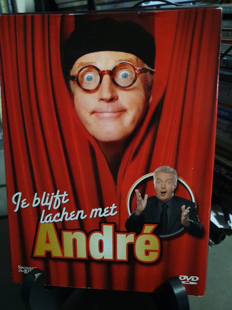 Je blijft lachen met André van Duin 6dvd boxset, Alle leeftijden, Ophalen, Gebruikt, Tv-programma of Sketches