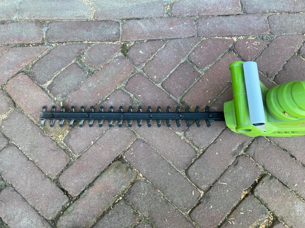 Elektrische heggenschaar - Groen, Tuin en Terras, Ophalen, Gebruikt, Elektrisch