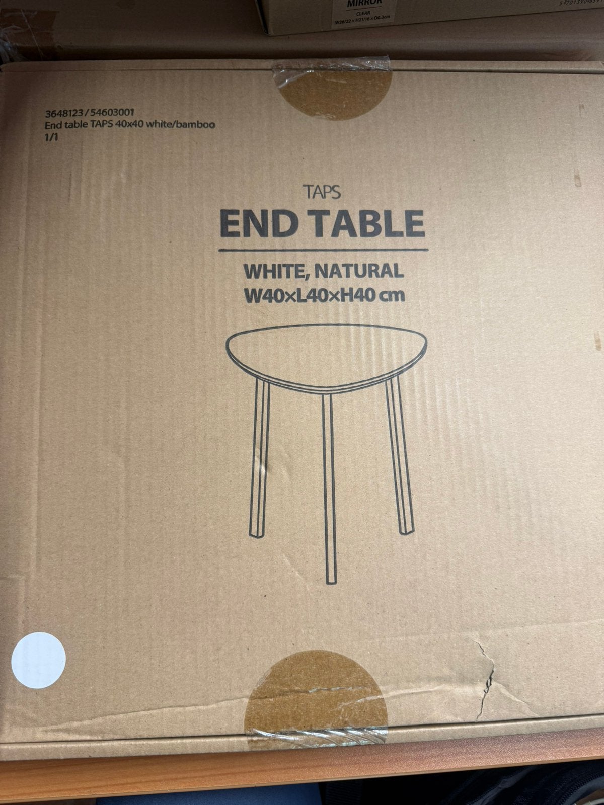 Bijzet tafel nieuw, Ophalen, Zo goed als nieuw